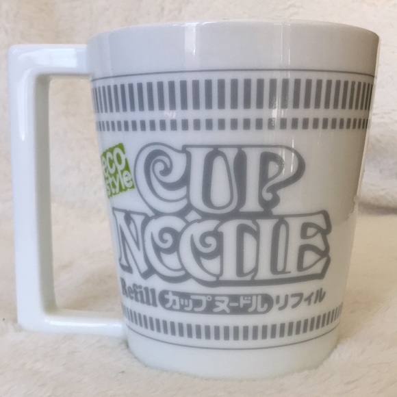 Nissin Cup Noodle Eco Style Mug (Japan Import) Microwaveable Large Capacity Cup - Picture 5 of 12